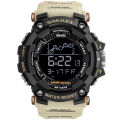 SMAEL 1802 Sport style men digital wrist watches led multi-functional silicone strap nice digital watches